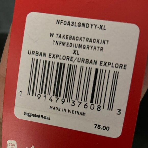 North Face Urban Explore Women's Jacket - XL (NWT) - Picture 3 of 5